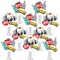 Big Dot of Happiness NYC Cityscape - New York City Party Centerpiece Sticks - Showstopper Table Toppers - 35 Pieces